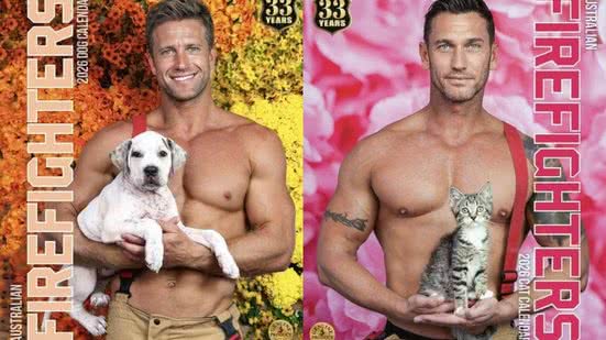 Foto: Australian Firefighters Calendar.