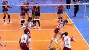 Gambá invade quadra na semifinal do Campeonato Paulista de vôlei