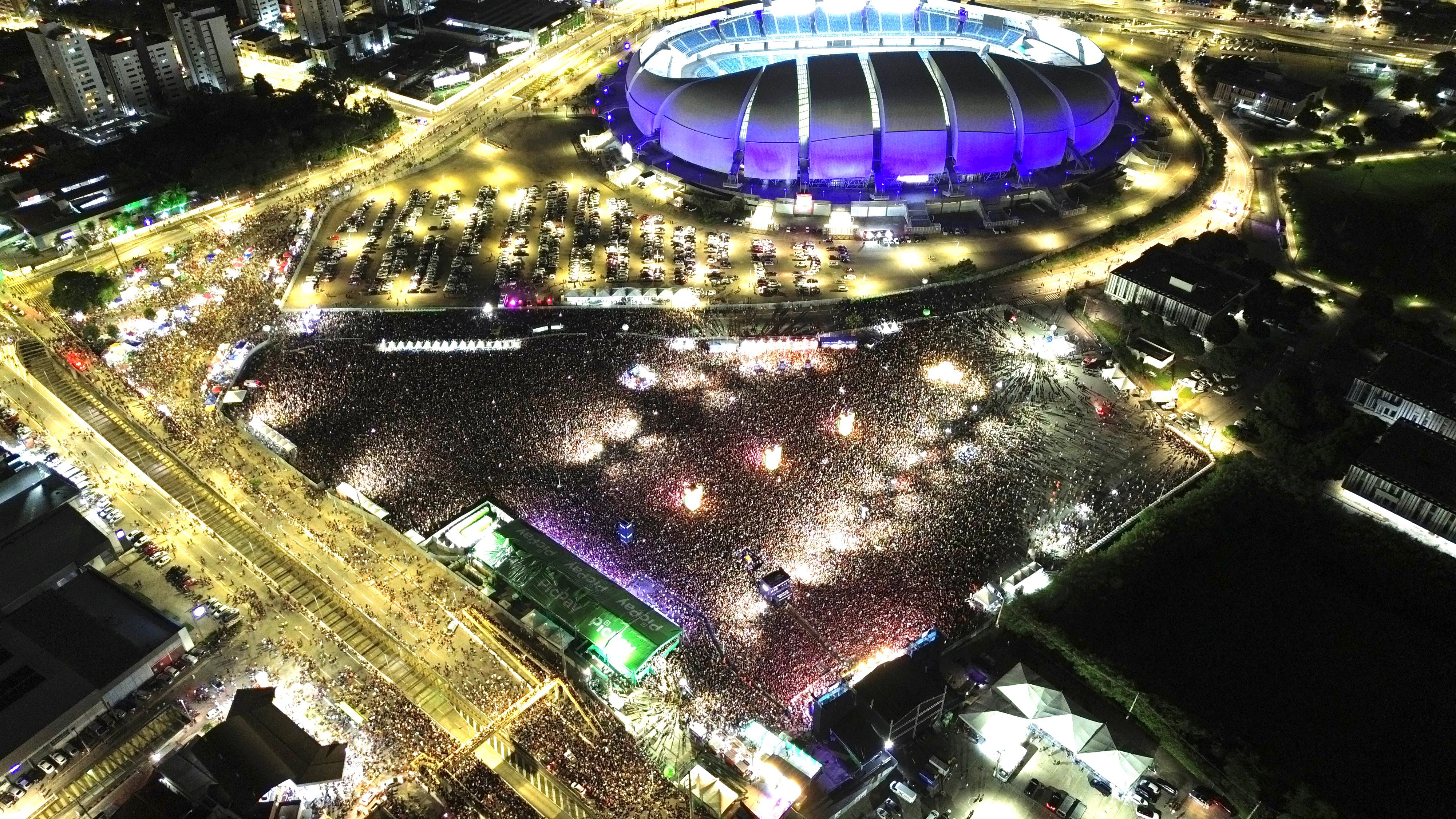 Com sucesso do São João de Natal, Arena reafirma sua vocação para receber megaeventos