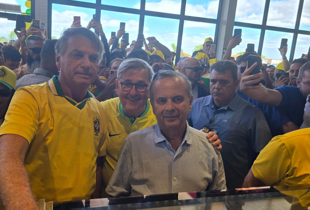 Bolsonaro, Tomba e Marinho. Foto: Divulgação