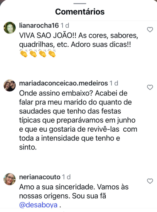 Pessoas comentando no vídeo. Foto: Reprodução/print