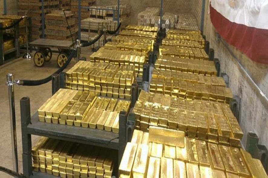Ouro em depósito de Werner Rydl