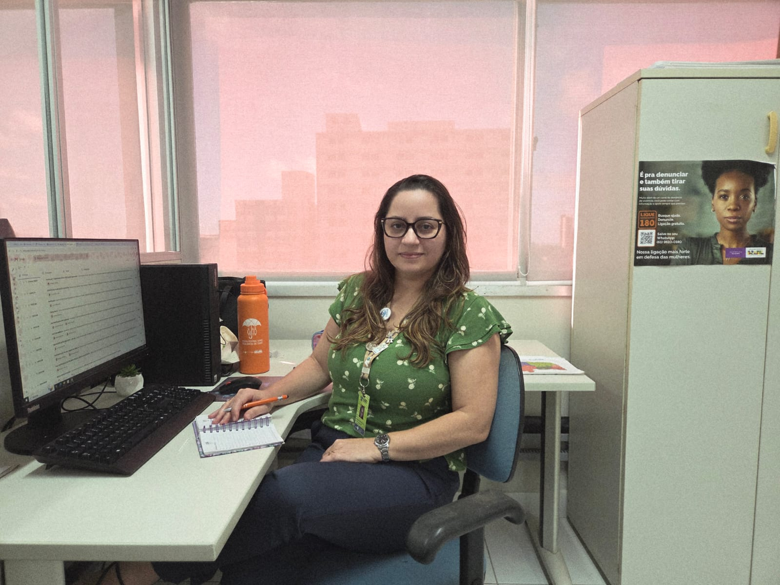 Paola Costa, enfermeira da área técnica de Vigilância de Causas Externas da SESAP