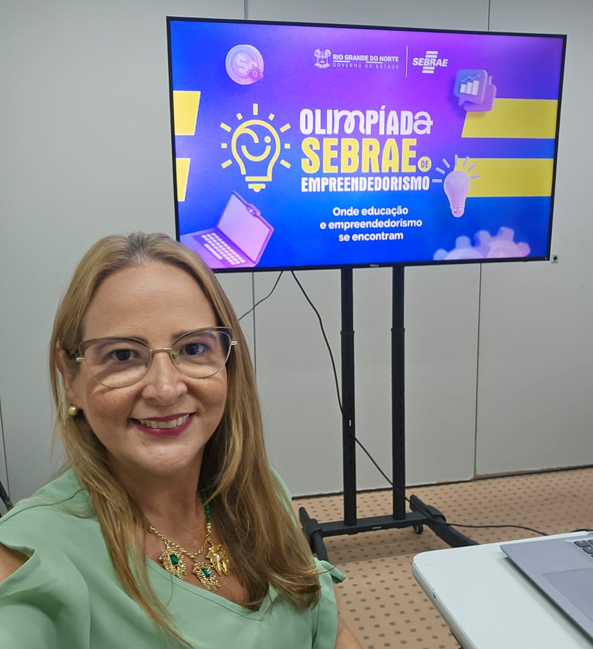 Professora Alice / Foto: arquivo pessoal