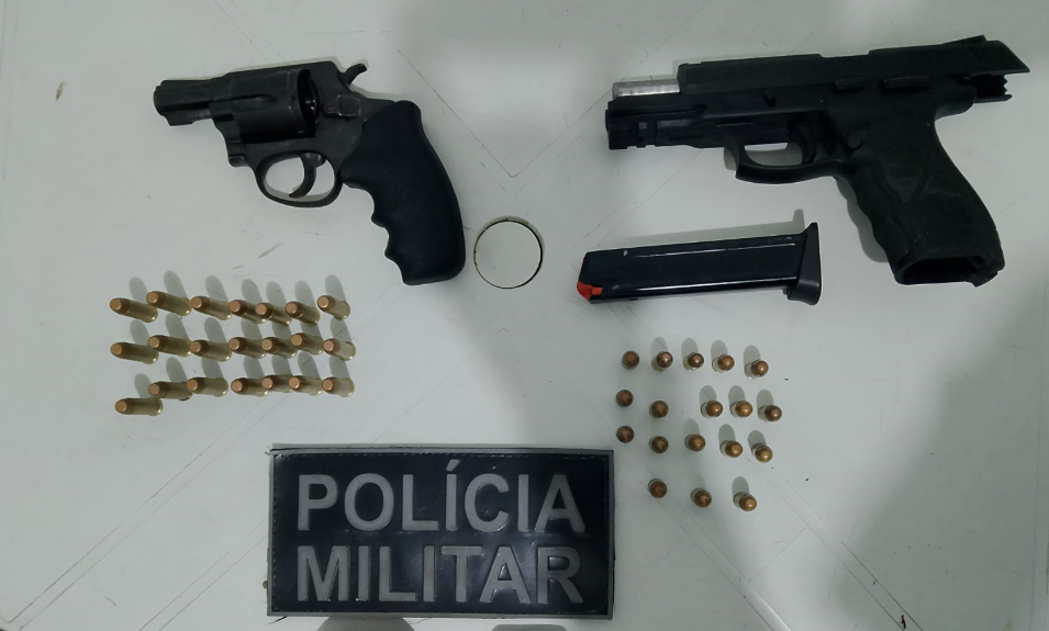 Materiais apreendidos durante a ação da polícia. Foto: Divulgação/Polícia Civil