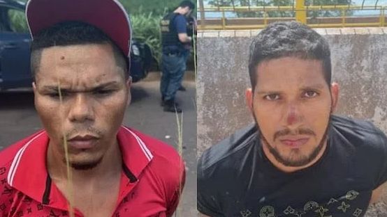 Rogério da Silva Mendonça, de 35 anos, e Deibson Cabral Nascimento, 33 anos, mais conhecidos como "Tatu" e "Martelo"
