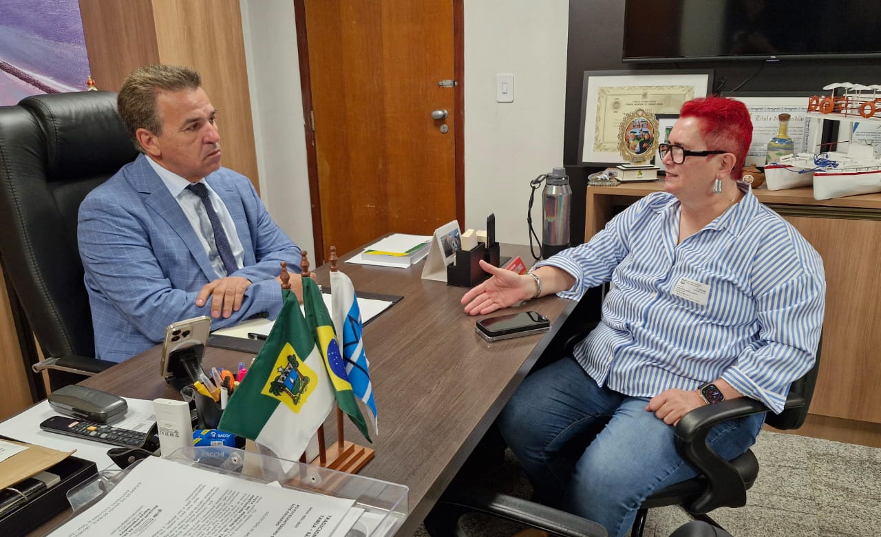 Deputado Luiz Eduardo e Janeayre Souto