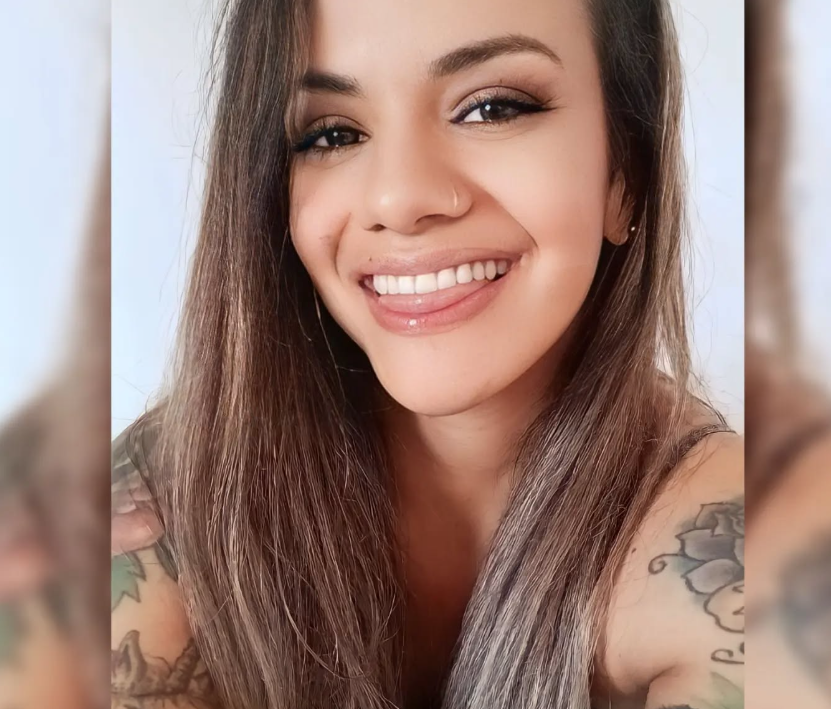 Juliana Soares, vítima do "bombado do elevador". Foto: Reprodução