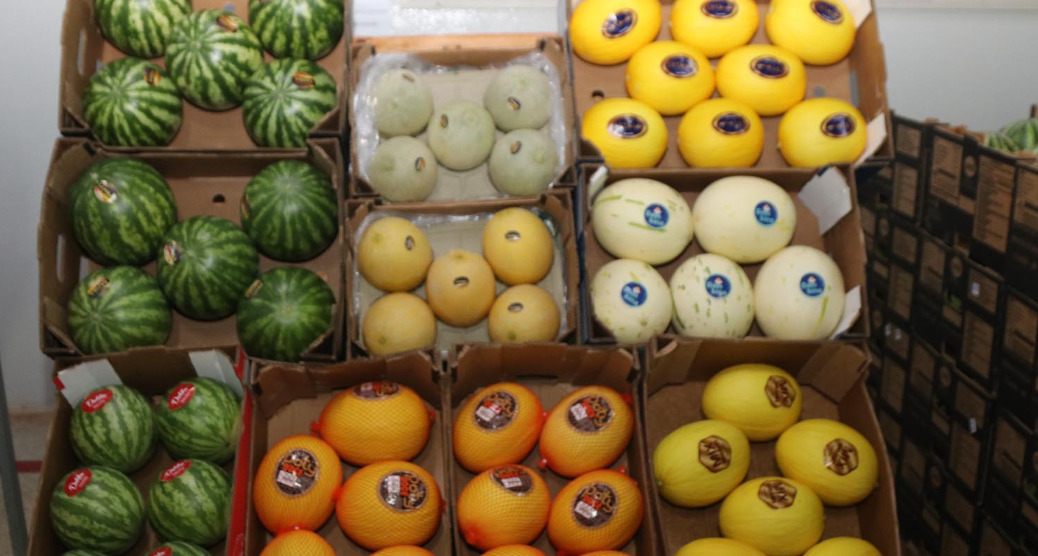 Frutas produzidas na região