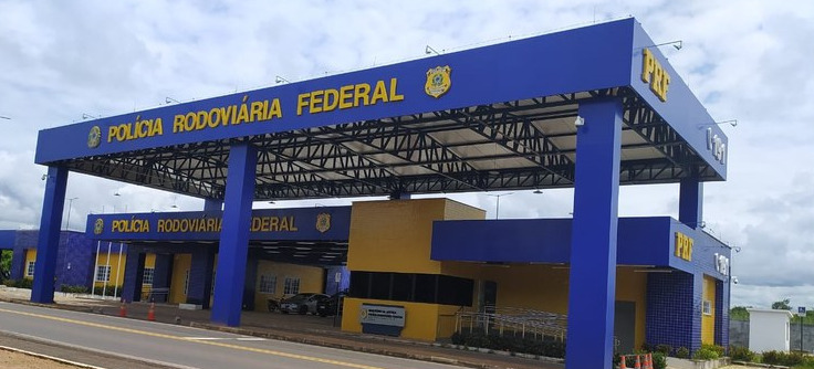 Posto da Polícia Rodoviária Federal.