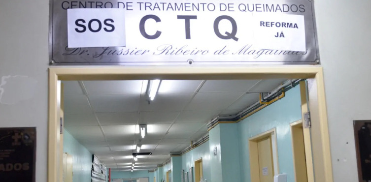 Entrada Centro de Tratamento de Queimado do RN.
