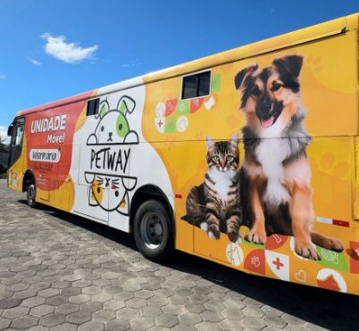 Castramóvel utilizado para as ações itinerantes da Ong.