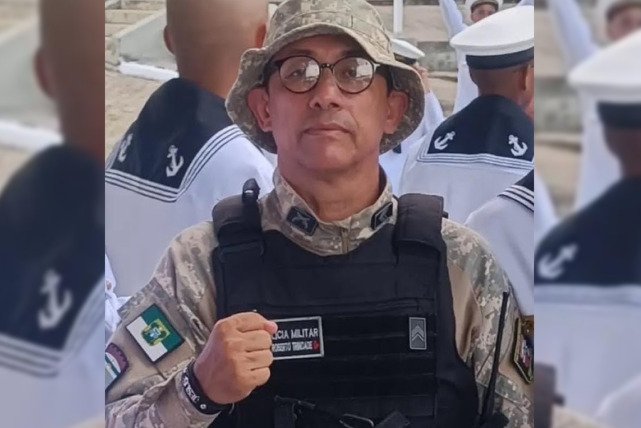 Sargento Roberto Trindade assassinado em crime ocorrido na Grande Natal.