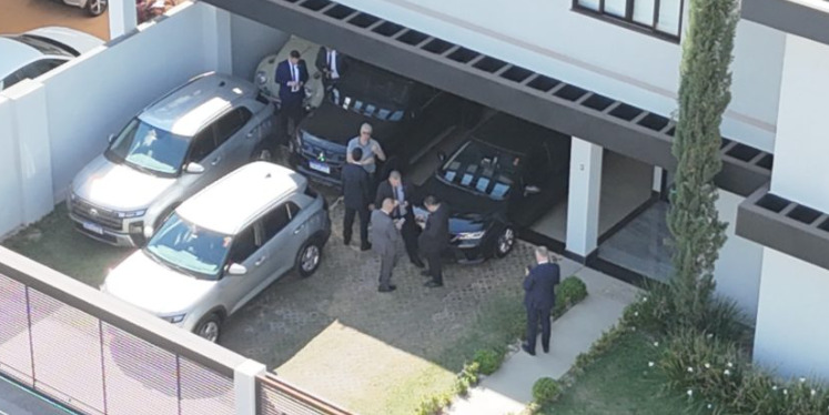 Casa de Bolsonaro que a partir de agora passará a ser monitorada por equipes da Polícia Penal do Distrito Federal.