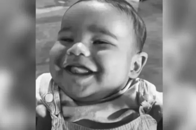 Noah José, bebê de quatro meses que perdeu a vida no acidente envolvendo o marido da prefeita Nilda.