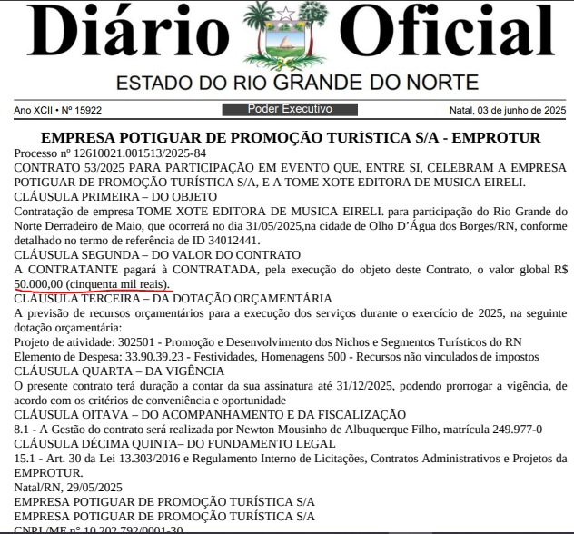Diário Oficial do RN