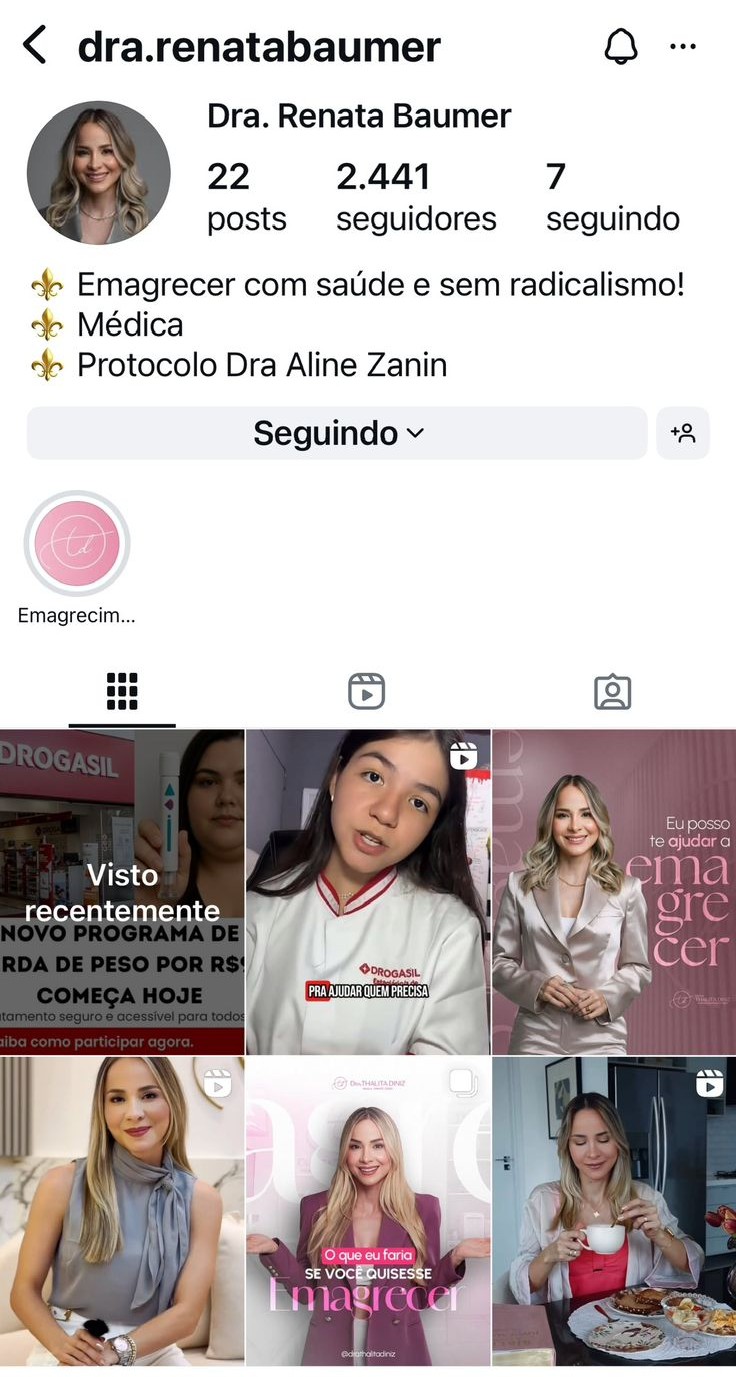 perfil fake