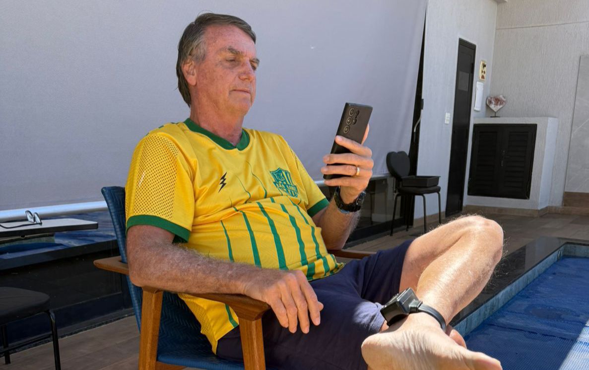 bolsonaro em casa