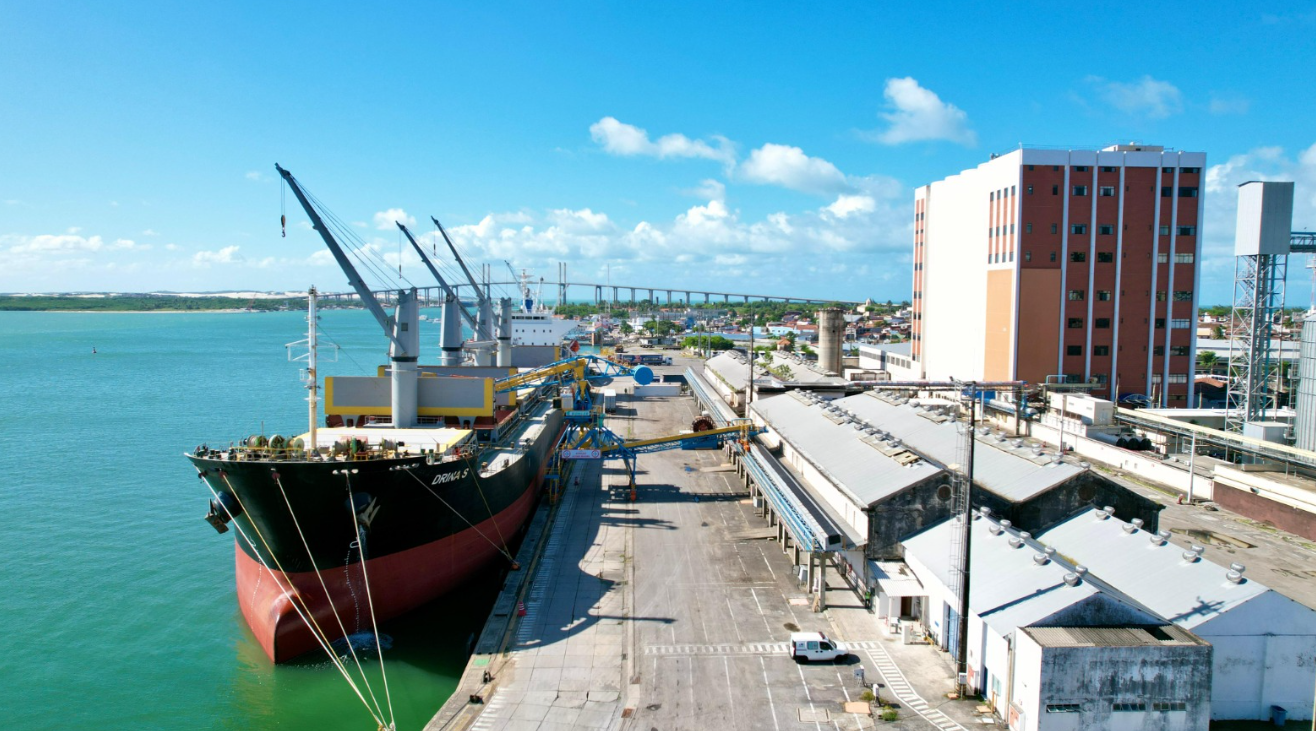 Porto de Natal. Foto: Sandro Menezes/Assecom