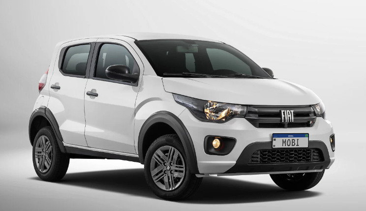 Novo modelo do Fiat Mobi Light 2026 que já vem com equipamentos de segurança e performance de série.