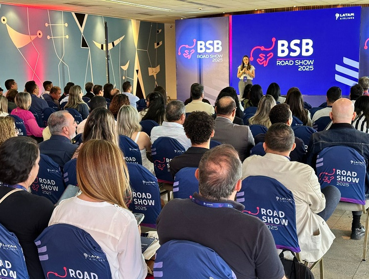 O evento reuniu cerca de 100 agentes e gestores de viagens e reforçou o papel estratégico do Distrito Federal como hub aéreo da empresa.