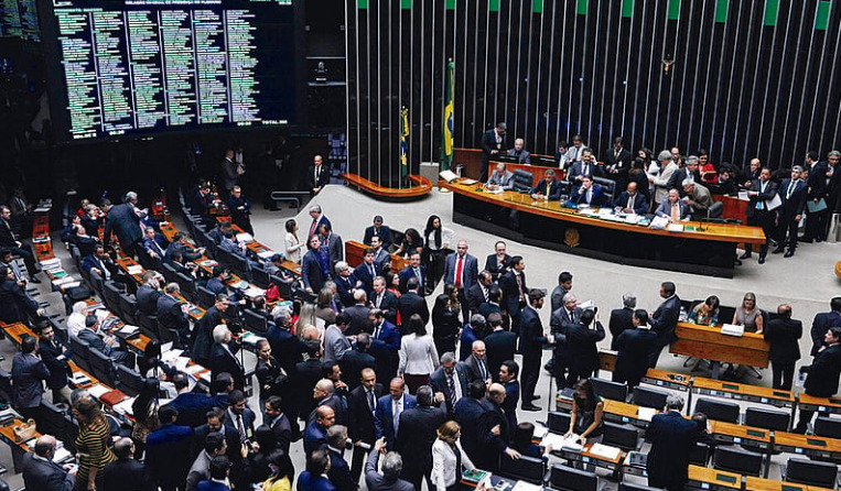Plenário da Câmara dos Deputados Federais.