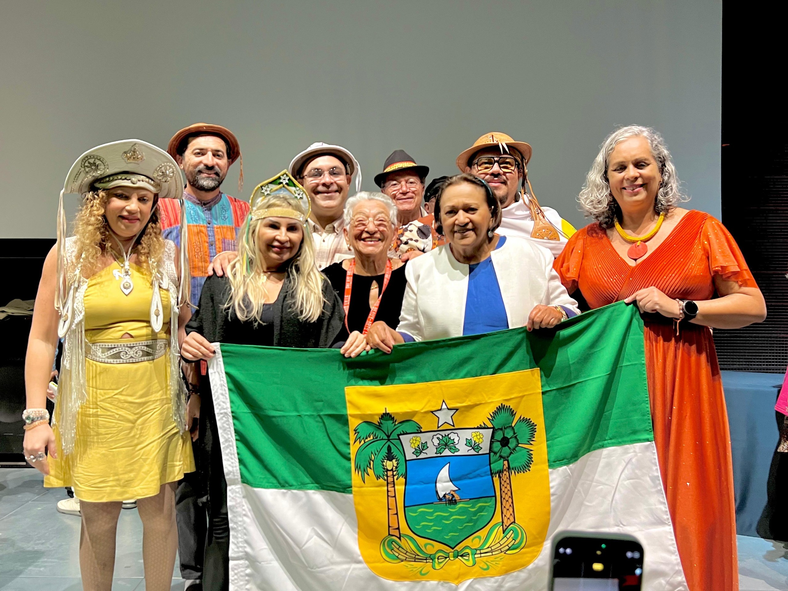 Comitiva potiguar em Lille, na França