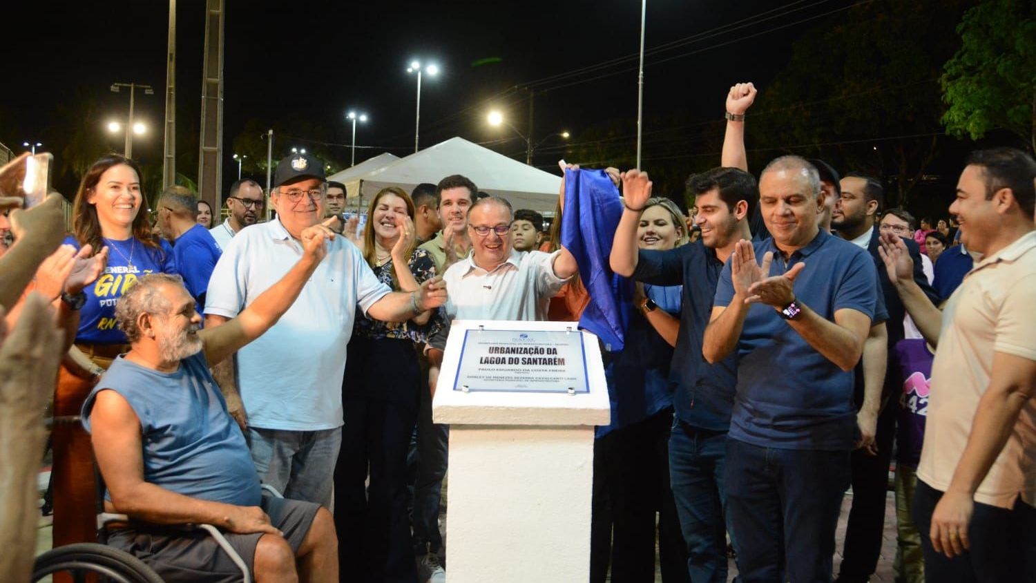 Prefeitura do  Natal inaugurou a revitalização da Lagoa do Santarém, localizada na Zona Norte