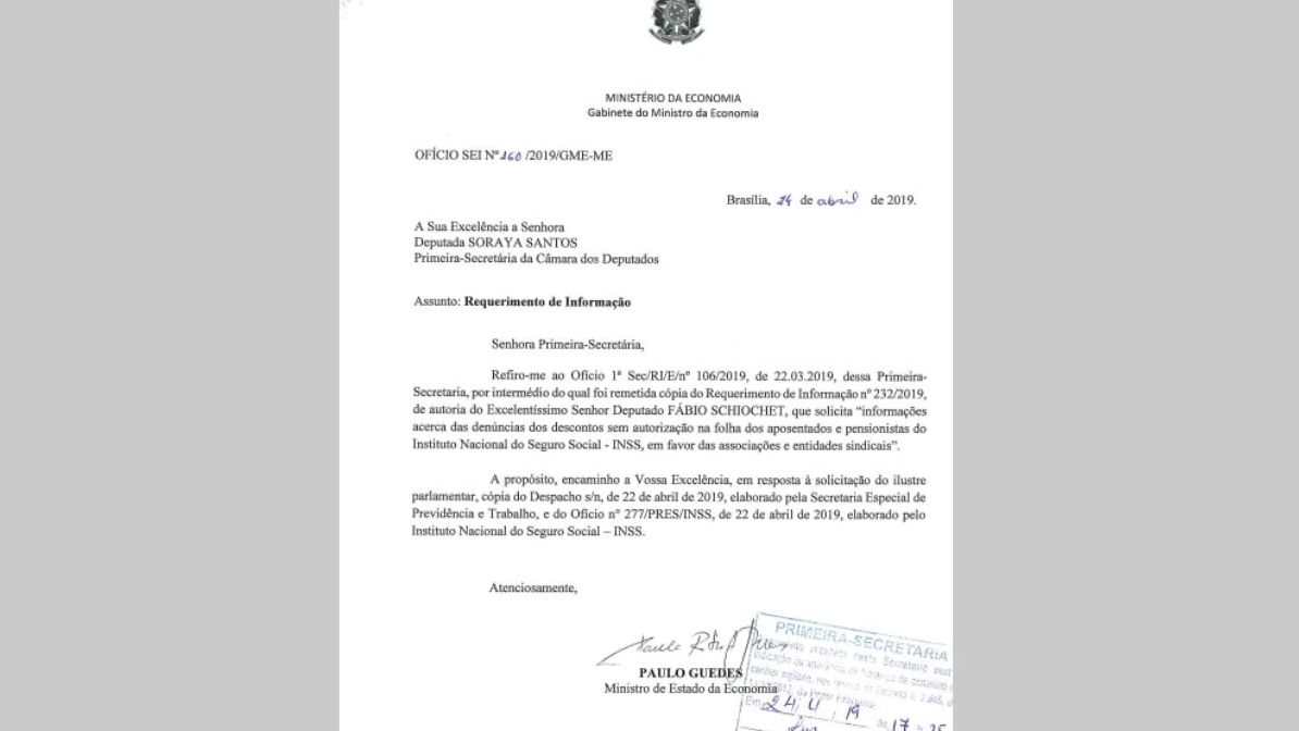 Denúncias no gabinete de Paulo Guedes
