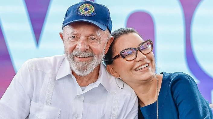 O texto do decreto, de nº 12.604, foi publicado em agosto e altera normas de 2023 para dar à primeira-dama maior acesso aos serviços do Gabinete Pessoal da Presidência.Foto: Reprodução/Instagram/@janjalula