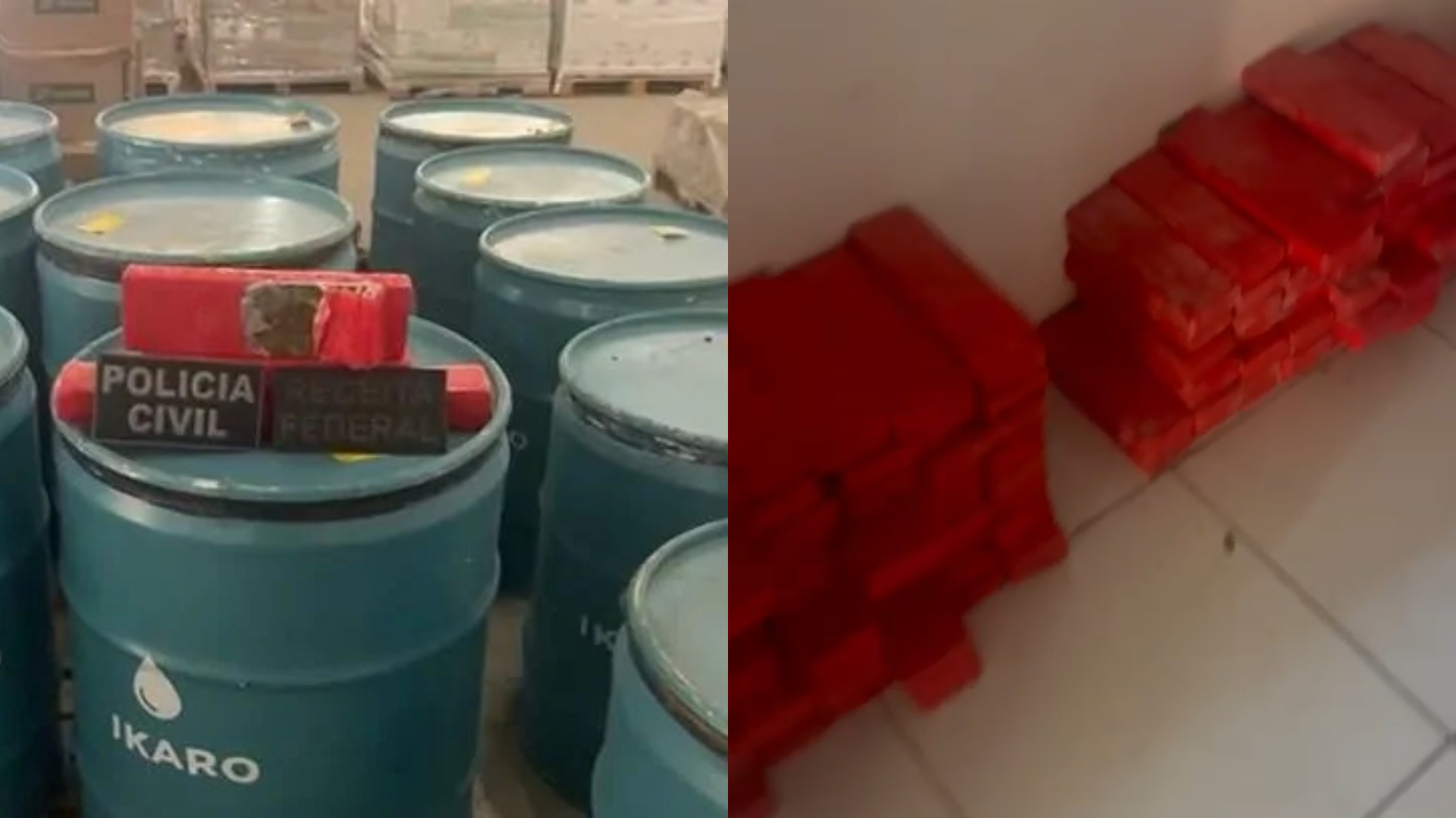 Polícia Civil e Receita Federal apreendem mais de uma tonelada de maconha na Grande Natal